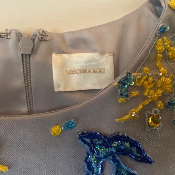 MISCHKA AOKI COUTURE GOWN IN BLUES - Picture 4 of 6